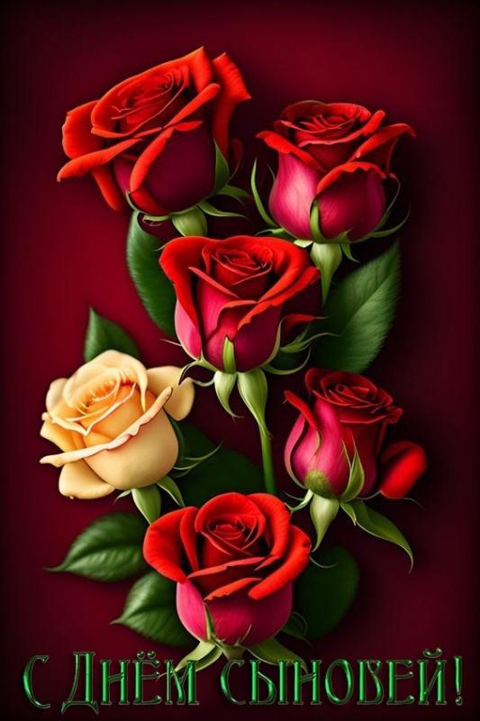 Красивые открытки на День сыновей. Красивые открытки с Днем сыновей для родителей