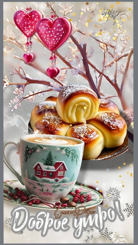 Красивые картинки Доброе утро декабря. Доброе утро декабря - картинки позитивные