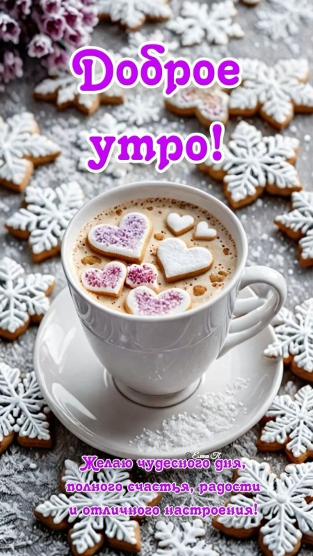 Картинки Доброе утро среды (100 открыток). Доброе утро среды - картинки зимние