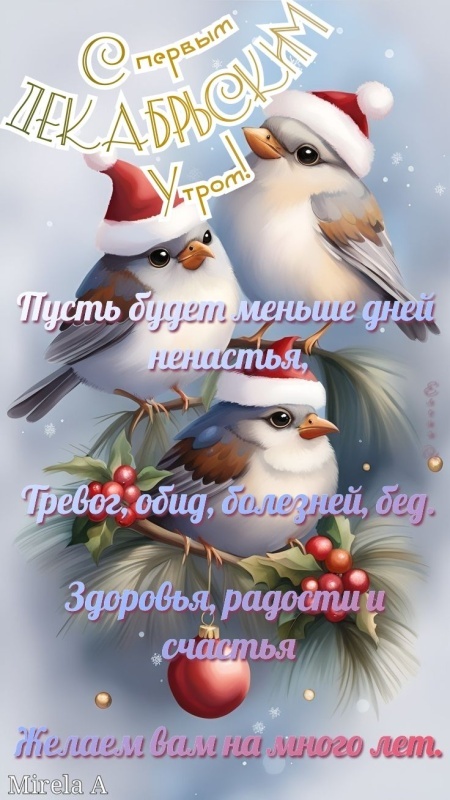 Картинки с первым днем зимы и с началом зимы. С первым днем зимы - картинки с пожеланиями
