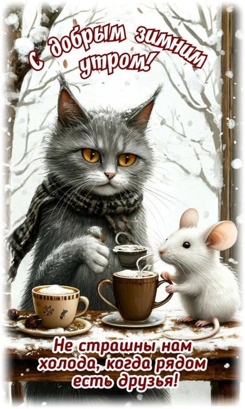 Красивые картинки Доброе утро декабря. Доброе утро декабря - картинки позитивные