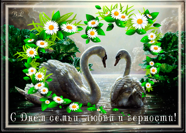 Картинки с Днем семьи любви и верности (90 открыток). Живые открытки с Днем семьи любви и верности (гифки и анимация)