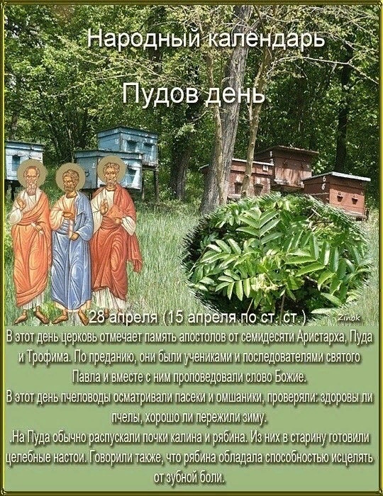 Открытки на Пудов день (14 картинок).