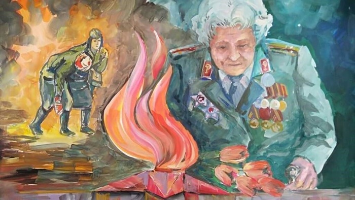 Детские рисунки к 9 мая (235 фото). 