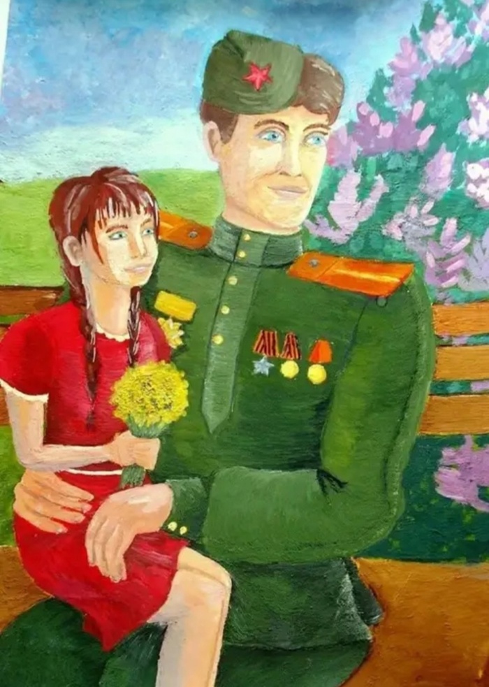 Детские рисунки к 9 мая (235 фото). 