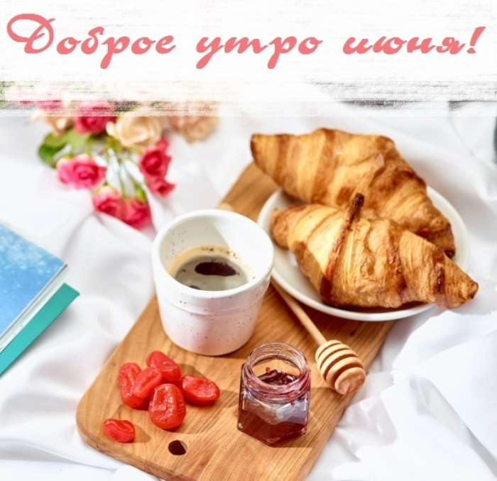 Картинки с добрым июньским утром (140 открыток). Доброе утро июня: картинки с надписями