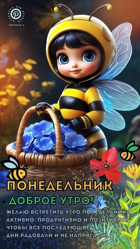 Картинки "Доброе утро понедельника" . Прикольные картинки с добрым утром понедельника