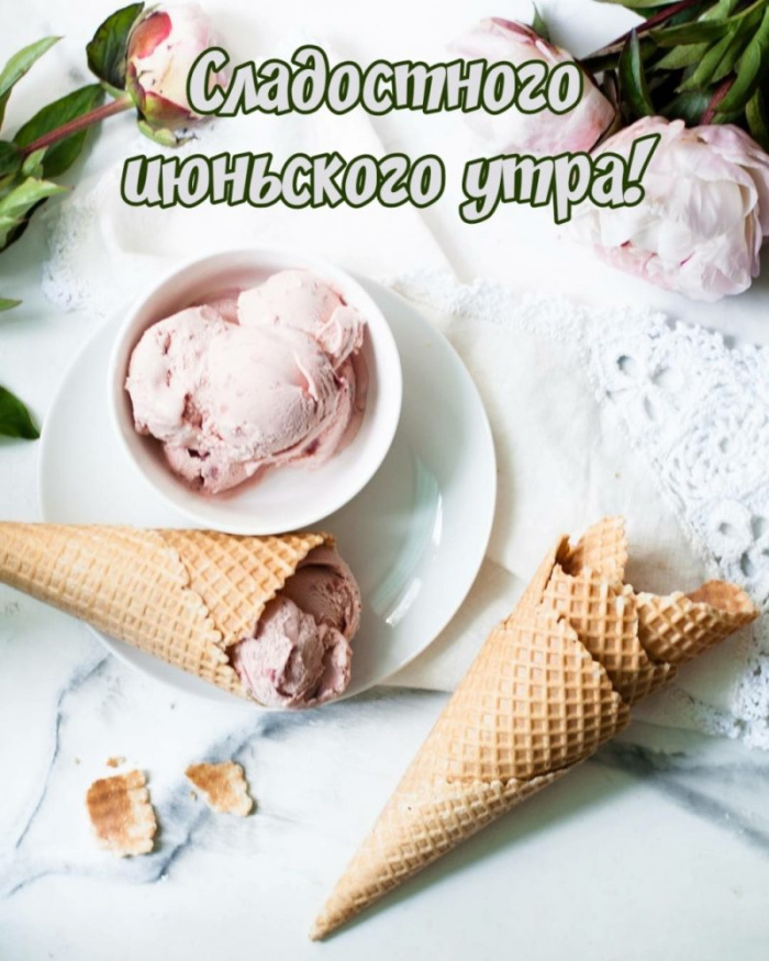 Картинки с добрым июньским утром (140 открыток). Доброе утро июня: картинки с надписями