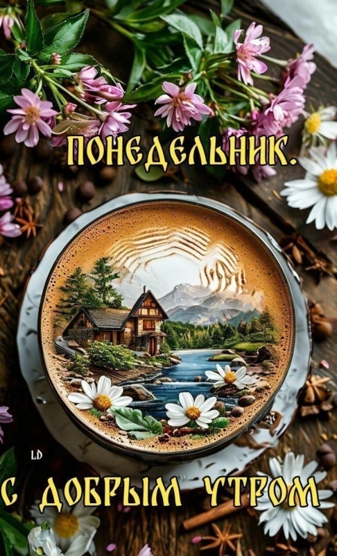 Картинки "Доброе утро понедельника" . Красивые картинки Доброе утро понедельника