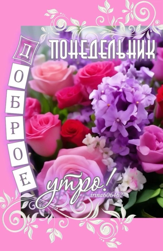 Картинки "Доброе утро понедельника" . Красивые картинки Доброе утро понедельника