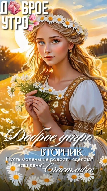 Картинки Доброе утро вторника. Доброе утро вторника - картинки с надписью
