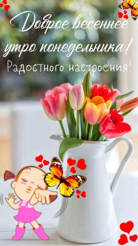Картинки Доброе утро понедельника (90 открыток). Доброе утро понедельника - картинки позитивные