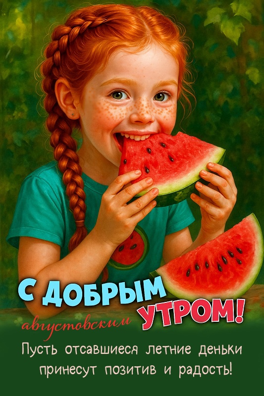 Картинки "Доброе августовское утро". Красивые картинки Доброе августовское утро