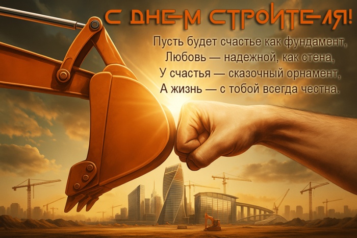 Прикольные картинки с Днем строителя (60 открыток). Открытки и картинки с поздравлениями