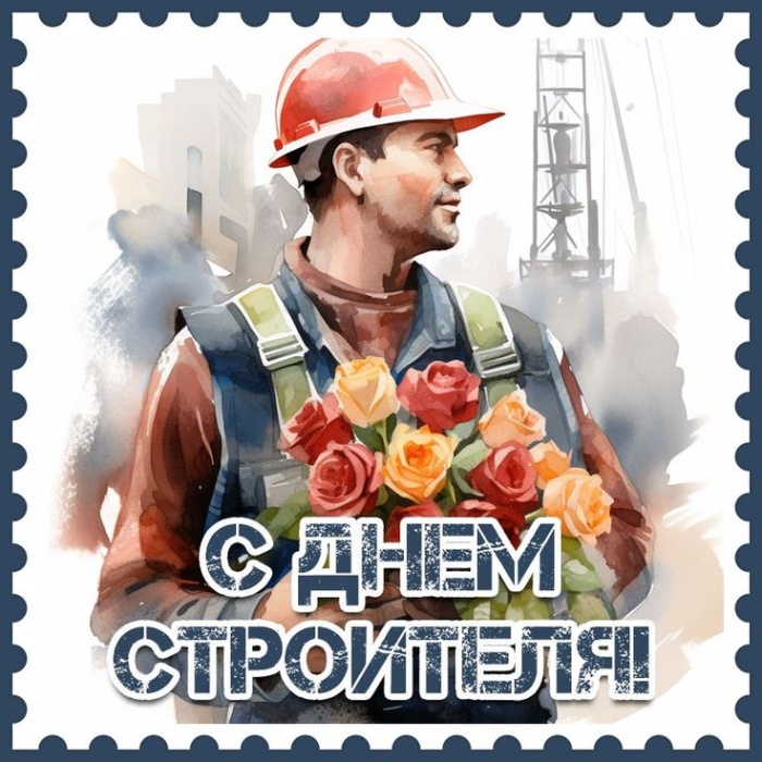 Красивые картинки с Днем строителя 2025. Картинки с Днем строителя красивые