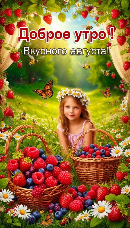Картинки "Доброе августовское утро". Красивые картинки Доброе августовское утро