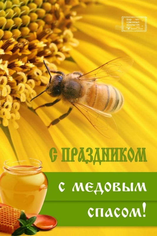 Красивые картинки с Медовым Спасом. С Медовым Спасом - картинки красивые
