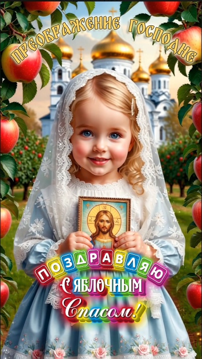 Открытки с Преображением Господним