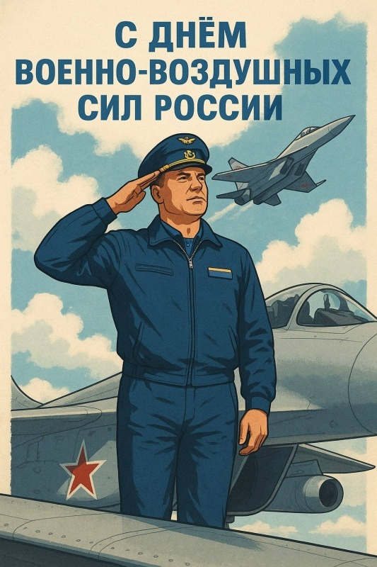 Картинки и открытки на День воздушного флота России. Красивые открытки на День воздушного флота России