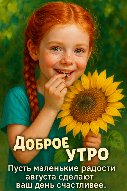 Картинки "Доброе августовское утро"