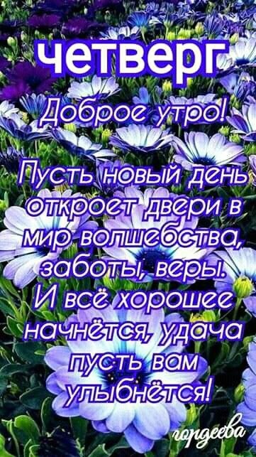 Картинки Доброе утро четверга. Красивые картинки Доброе утро четверга