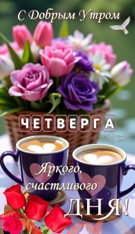 картинки с Добрым утром четверга . Красивые картинки Доброе утро четверга 2025