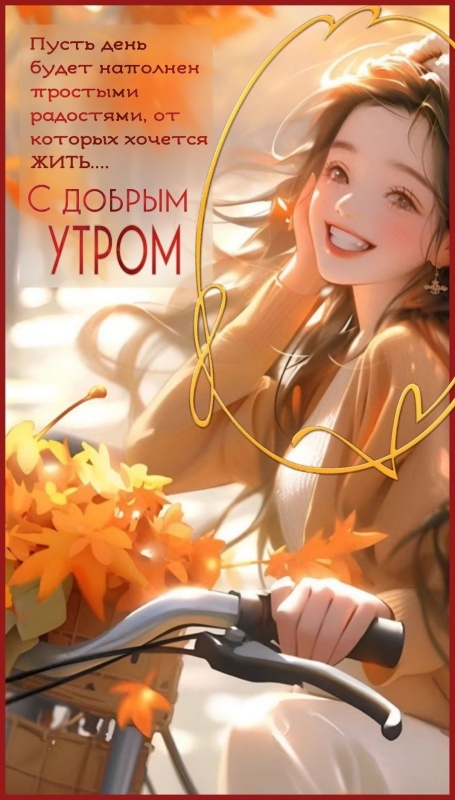 Красивые открытки "Доброе осеннее утро". Доброе осеннее утро - открытки красивые и позитивные