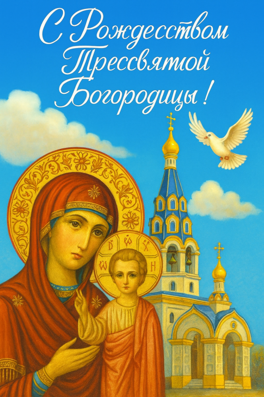 Прекрасные картинки с Рождеством Пресвятой Богродицы. Картинки с с Рождеством Пресвятой Богродицы красивые