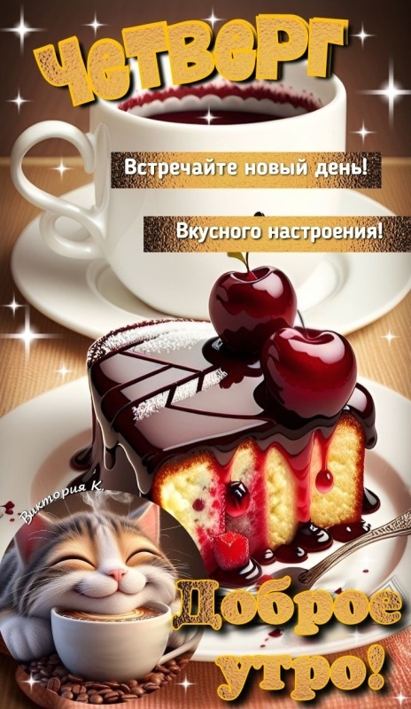 картинки с Добрым утром четверга 