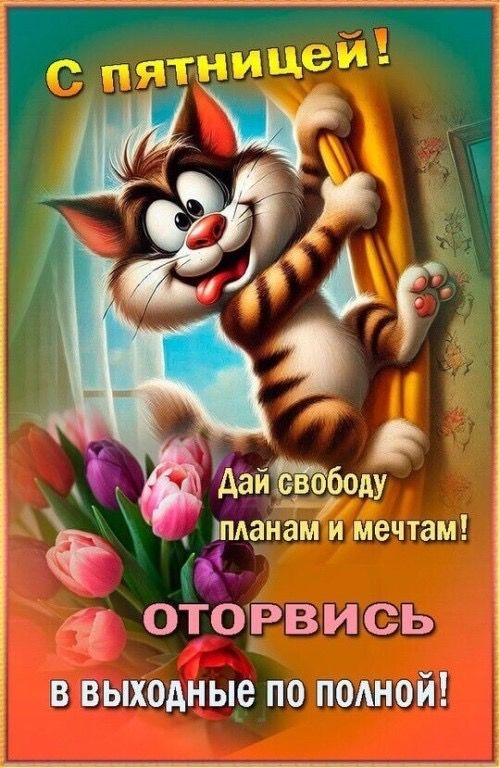 Прикольные картинки "С пятницей". Прикольные картинки с Пятницей