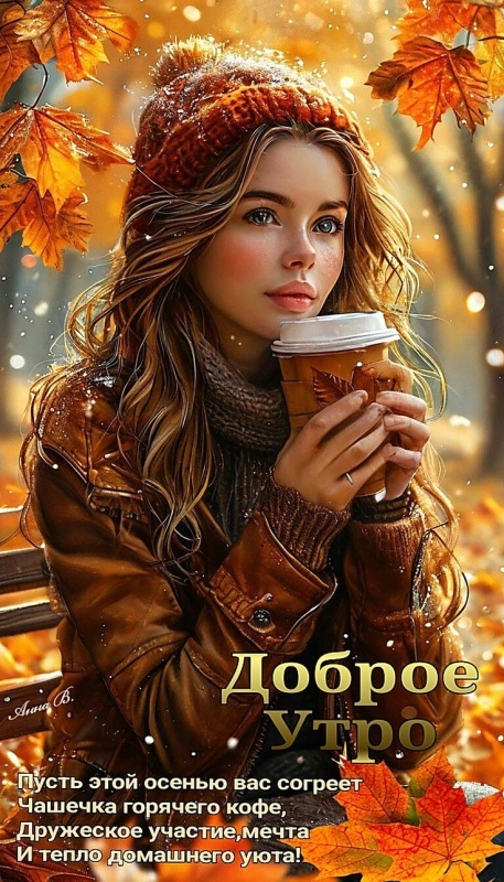 Красивые открытки "Доброе осеннее утро". Красивые открытки "С добрым осенним утром"