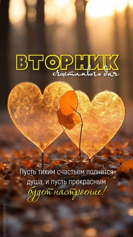 Осенние картинки доброе утро втроника. Красивые картинки Доброе утро вторника