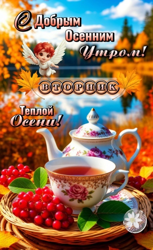 Осенние картинки доброе утро втроника. Необычные осенние картинки Доброе утро 