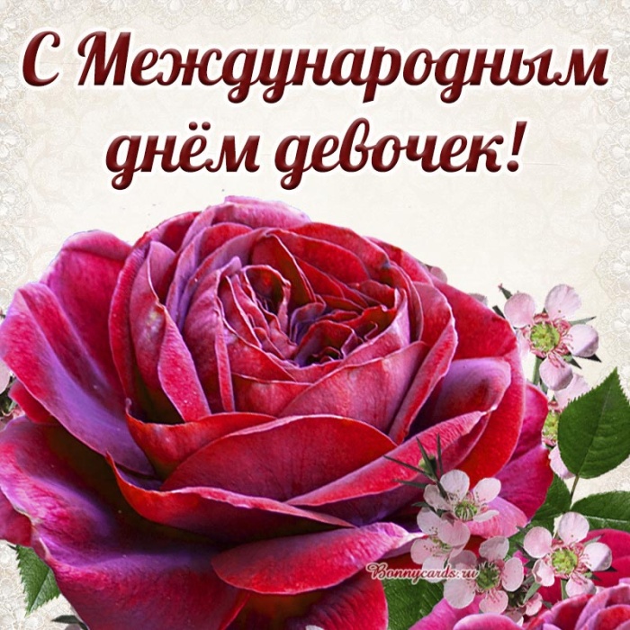 Картинки с Международным Днем девочек. С Днем девочек - открытки с пожеланиями