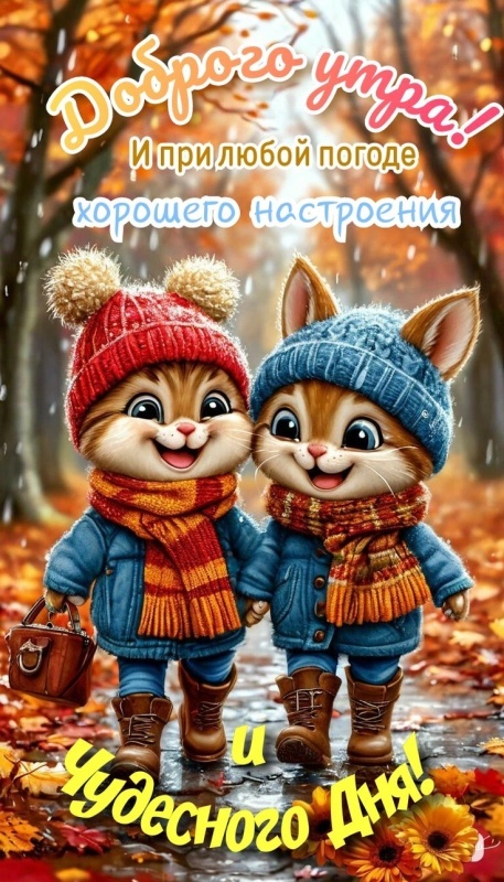 Осенние картинки Доброе утро среды. Картинки Доброе утро среды