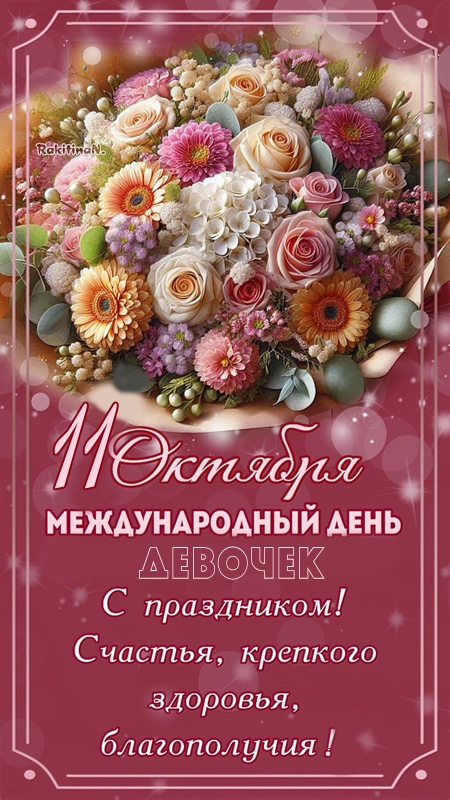 Картинки с Международным Днем девочек