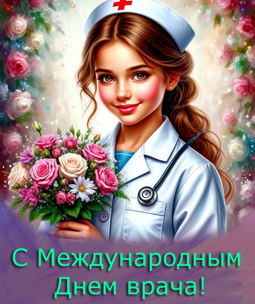 Картинки с Мeждунapoдным Днем вpaчa (50 открыток)