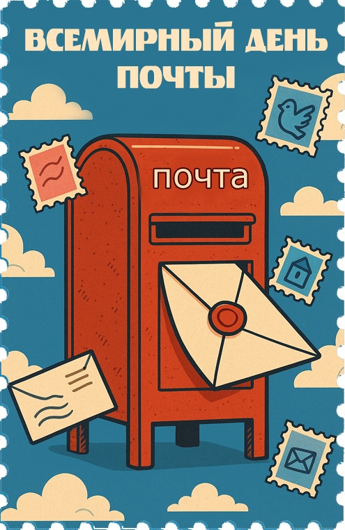 Картинки и открытки с Всемирным Днем почты