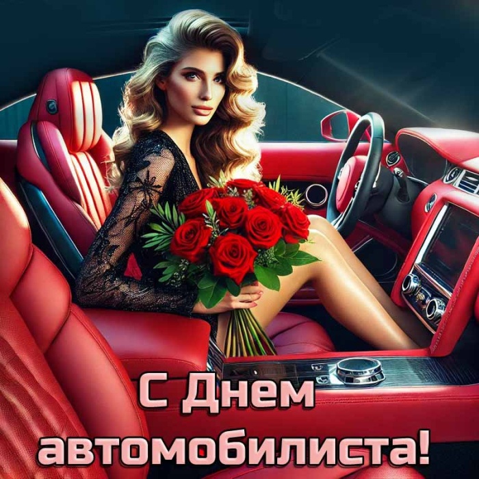 Открытки с Днем автомобилиста 2025. Красивые картинки с Днем автомобилиста 2025